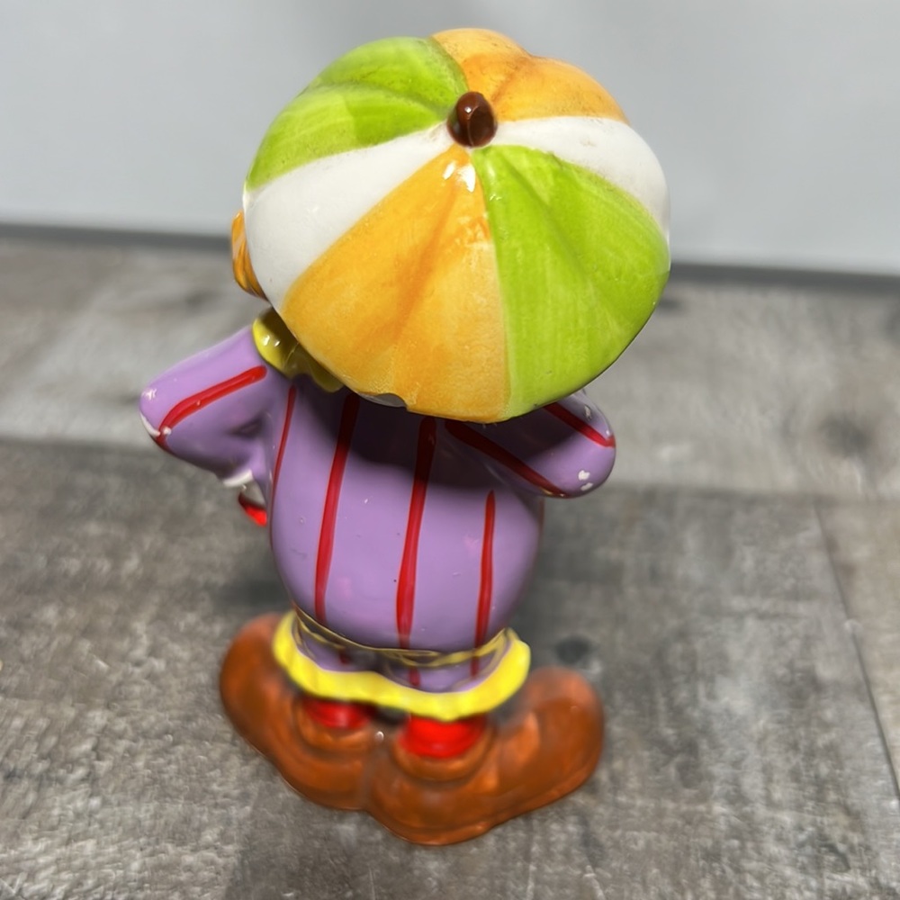 Vintage Cute Colorful Shiny Clown - Picture 3 of 5